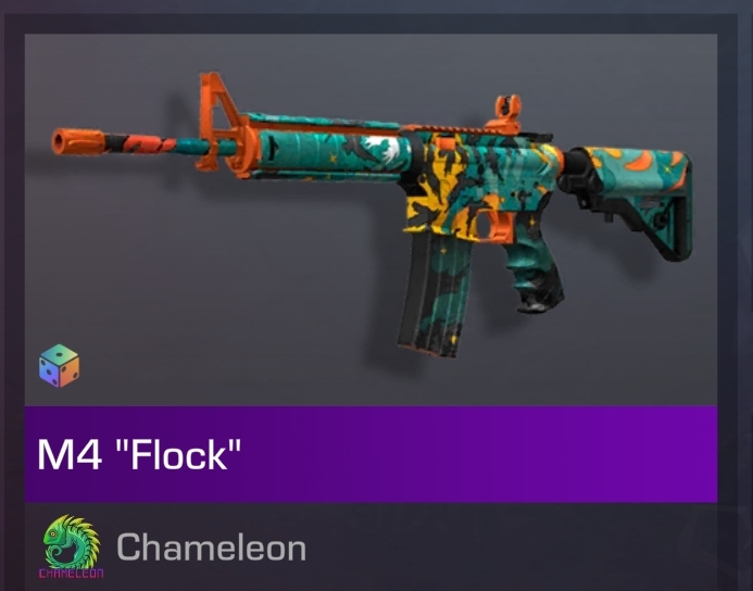 продажа предметов, вещей M4 flock - Скины в Standoff 2