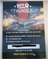 бонус код на 500голды в War Thunder