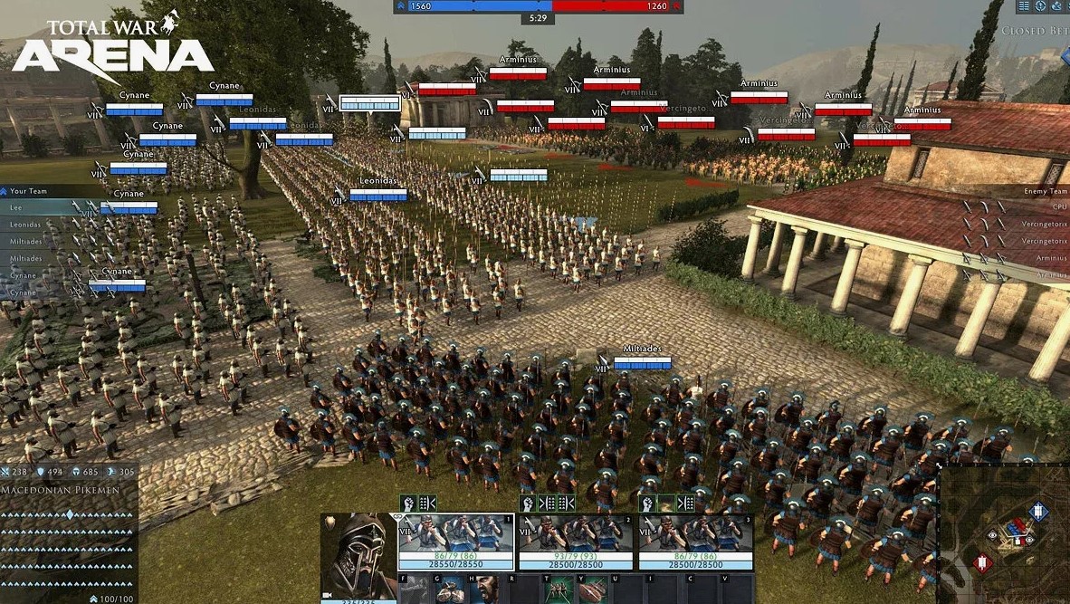 картинки и скриншоты онлайн игры  Total War: Arena