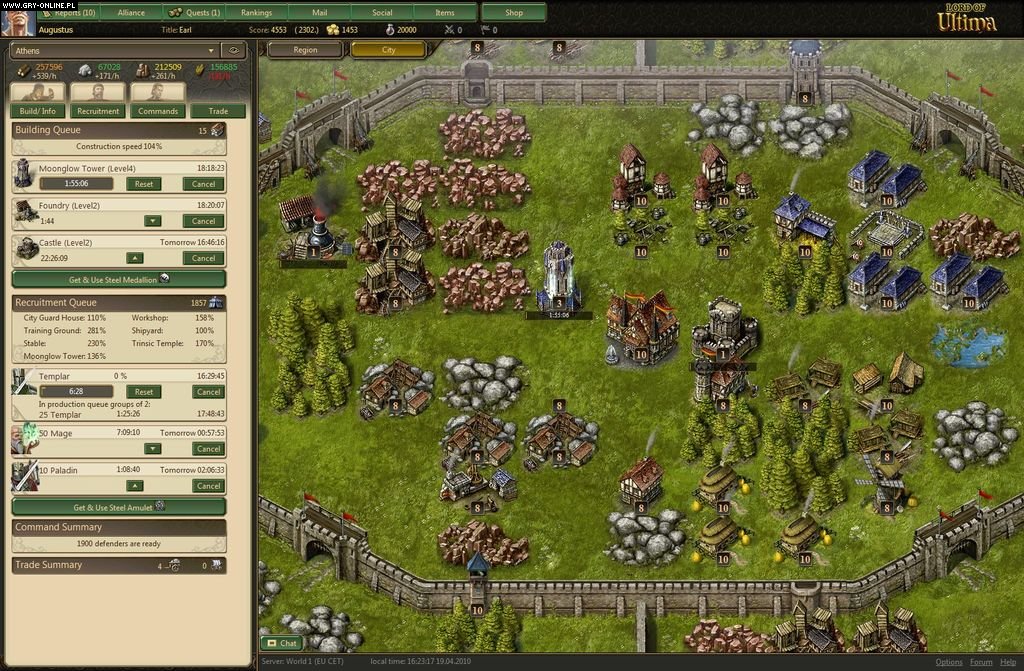 картинки и скриншоты онлайн игры Lord of Ultima