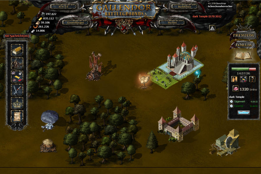 картинки и скриншоты онлайн игры Gallendor Battlegrounds